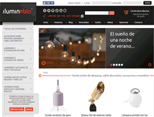 Tablet Screenshot of decoracioneiluminacion.com